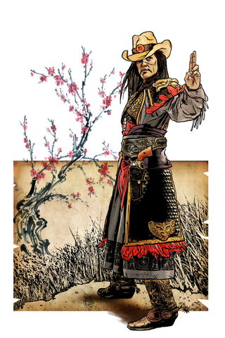 Illustration for article titled Kung-fu gunslingers are looking for action in Far West